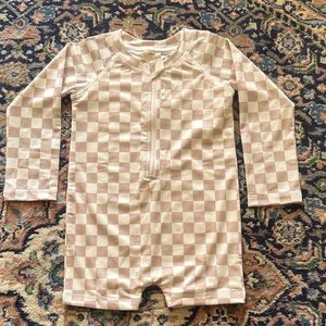 Long Sleeve Kids Swim Suit